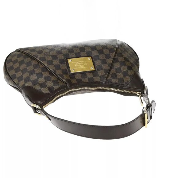 LOUIS VUITTON LV Thames GM Shoulder Bag Damier Leather Brown - Picture 5 of 16